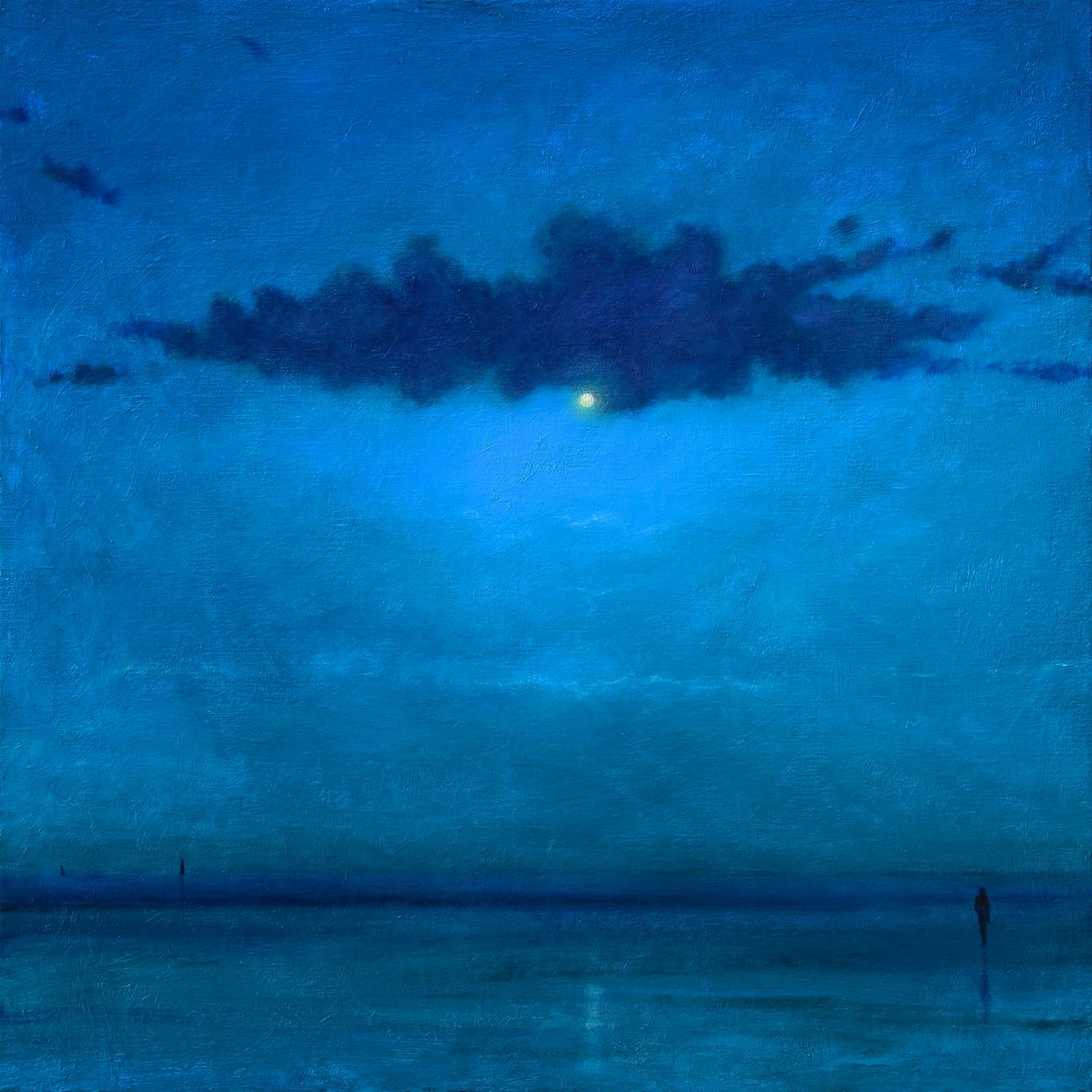 The Illusion Of Calm, 2022 (öljy kankaalle) tekijältä Derek Hare
