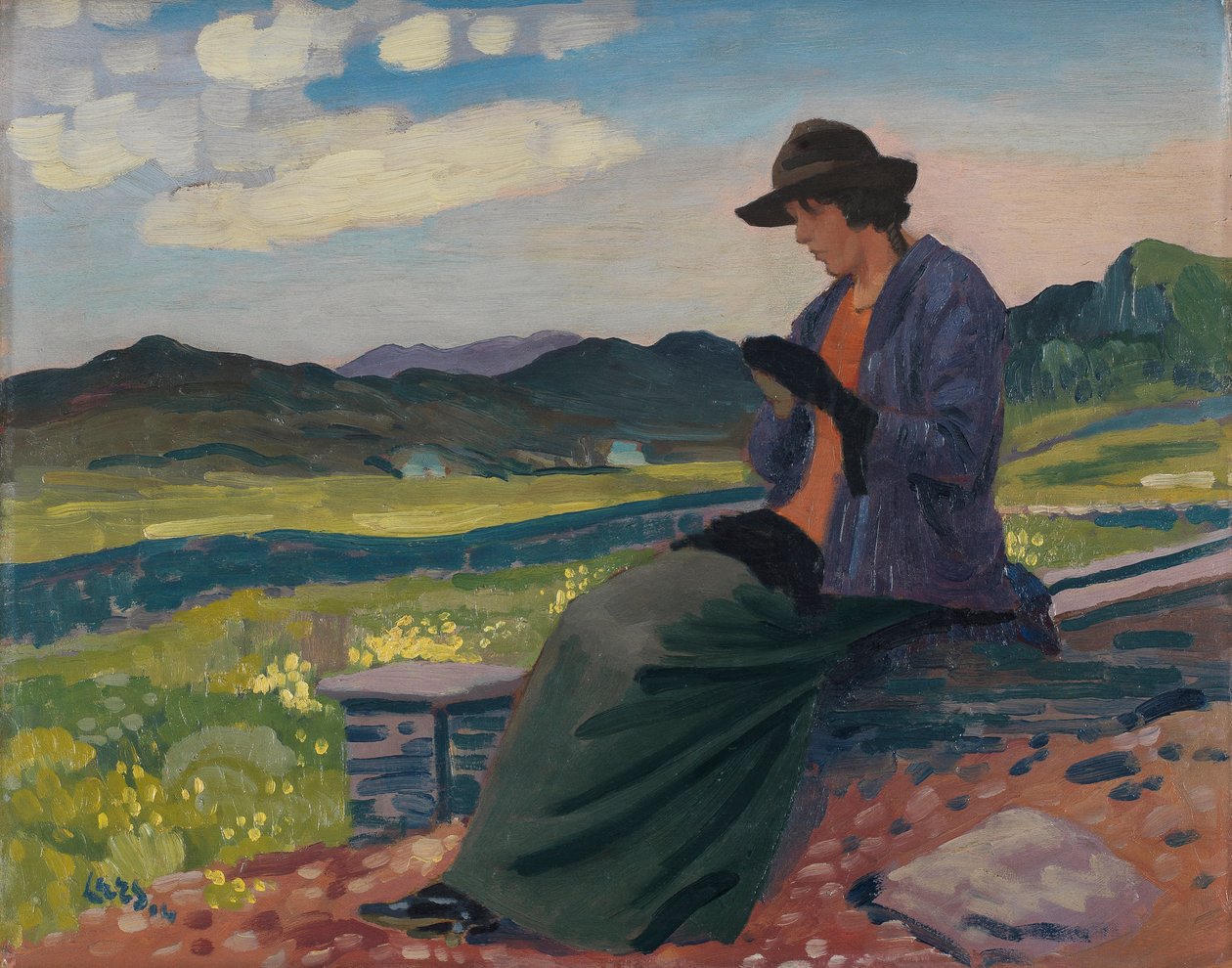 Lyndra Walesissa 1910-14 tekijältä Derwent Lees