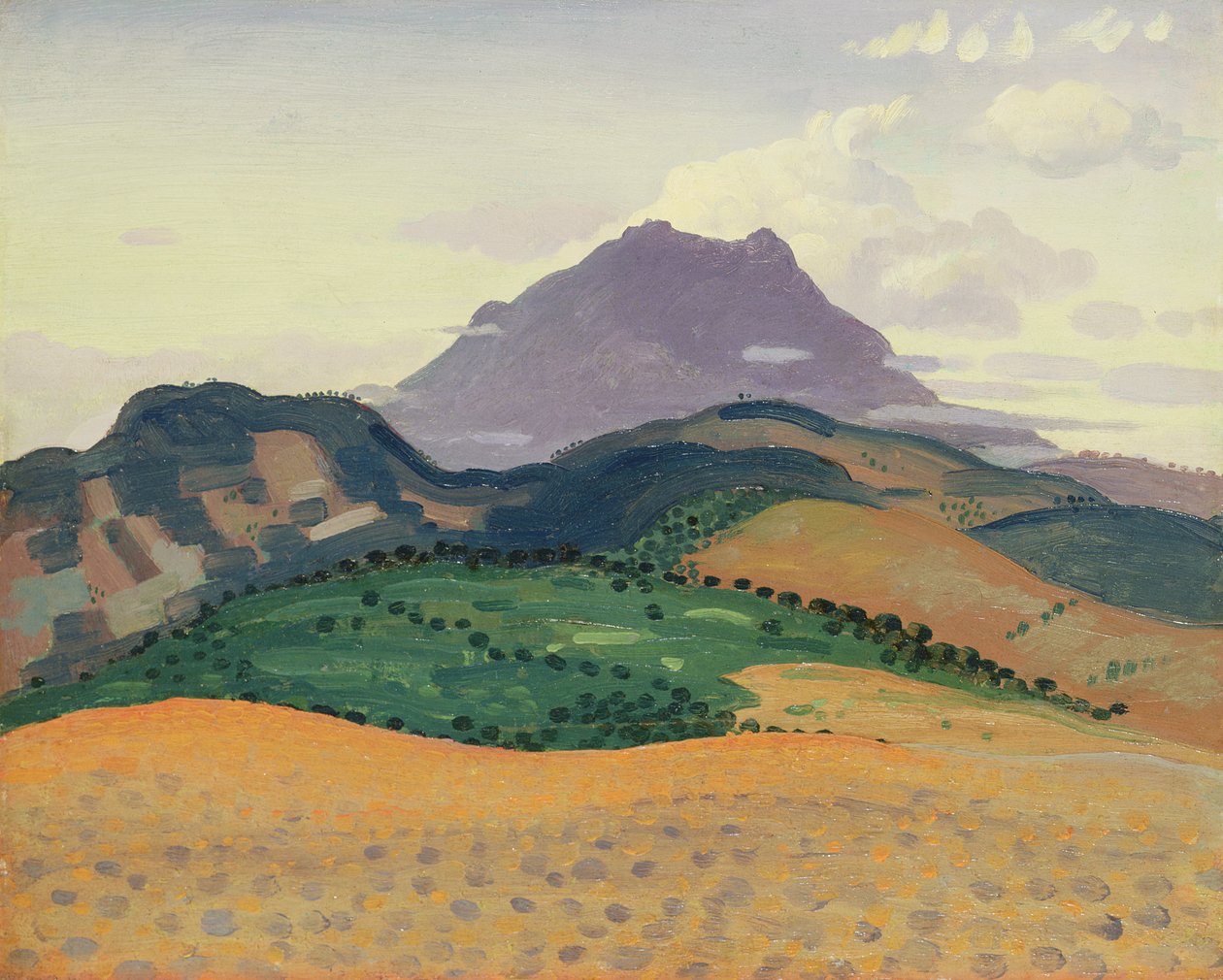 Tour Madeloc Pyreneillä, noin 1913 tekijältä Derwent Lees