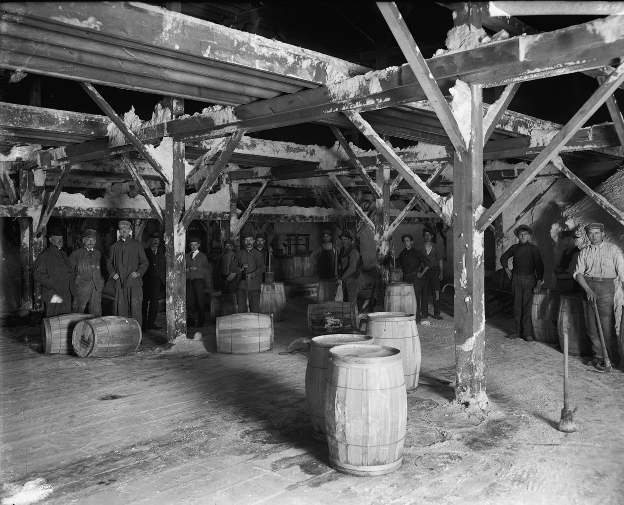 Del Ray Salt Co., n. 1900-20 tekijältä Detroit Publishing Co.