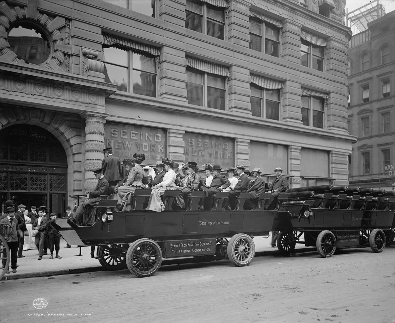 Nähdään New York, 1904 tekijältä Detroit Publishing Co.