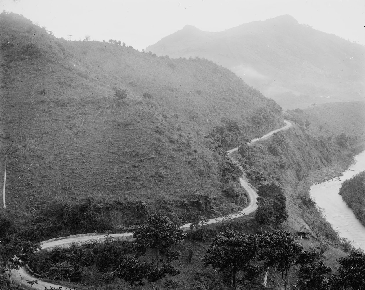 The Military Road, Puerto Rico, n. 1903 tekijältä Detroit Publishing Co.