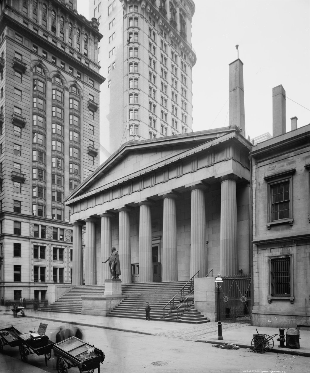 U.S. Sub Treasury, New York, NY, n. 1905 tekijältä Detroit Publishing Co.