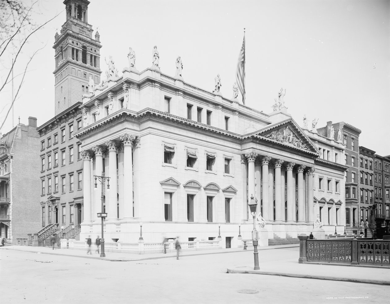 Appellate Court Building, New York, n. 1903 (m/v kuva) tekijältä Detroit Publishing Co.