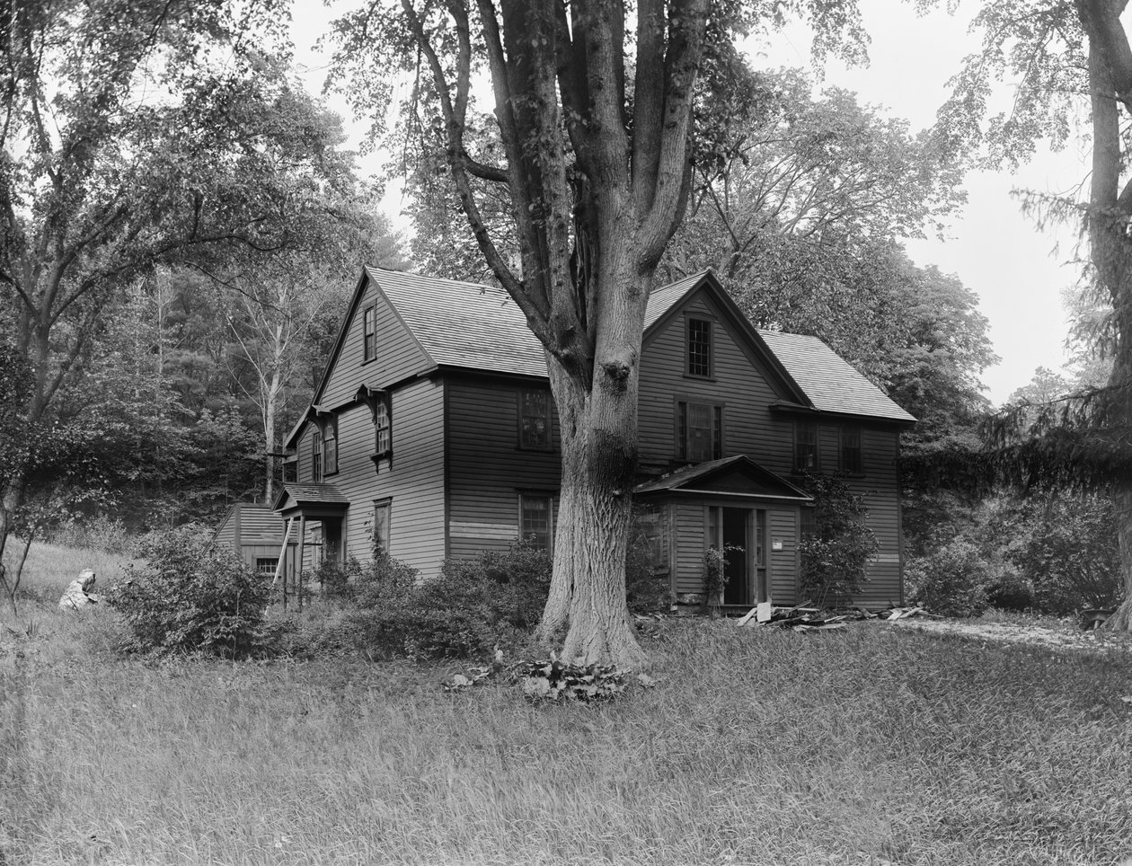 Louisa M. Alcottin koti [Orchard House], Concord tekijältä Detroit Publishing Co.