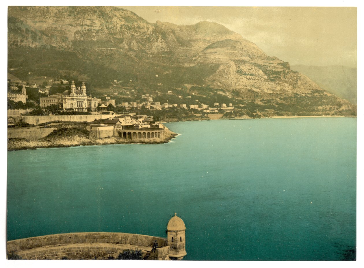 Monte Carlo ja Cap Martin, Riviera tekijältä Detroit Publishing Co.