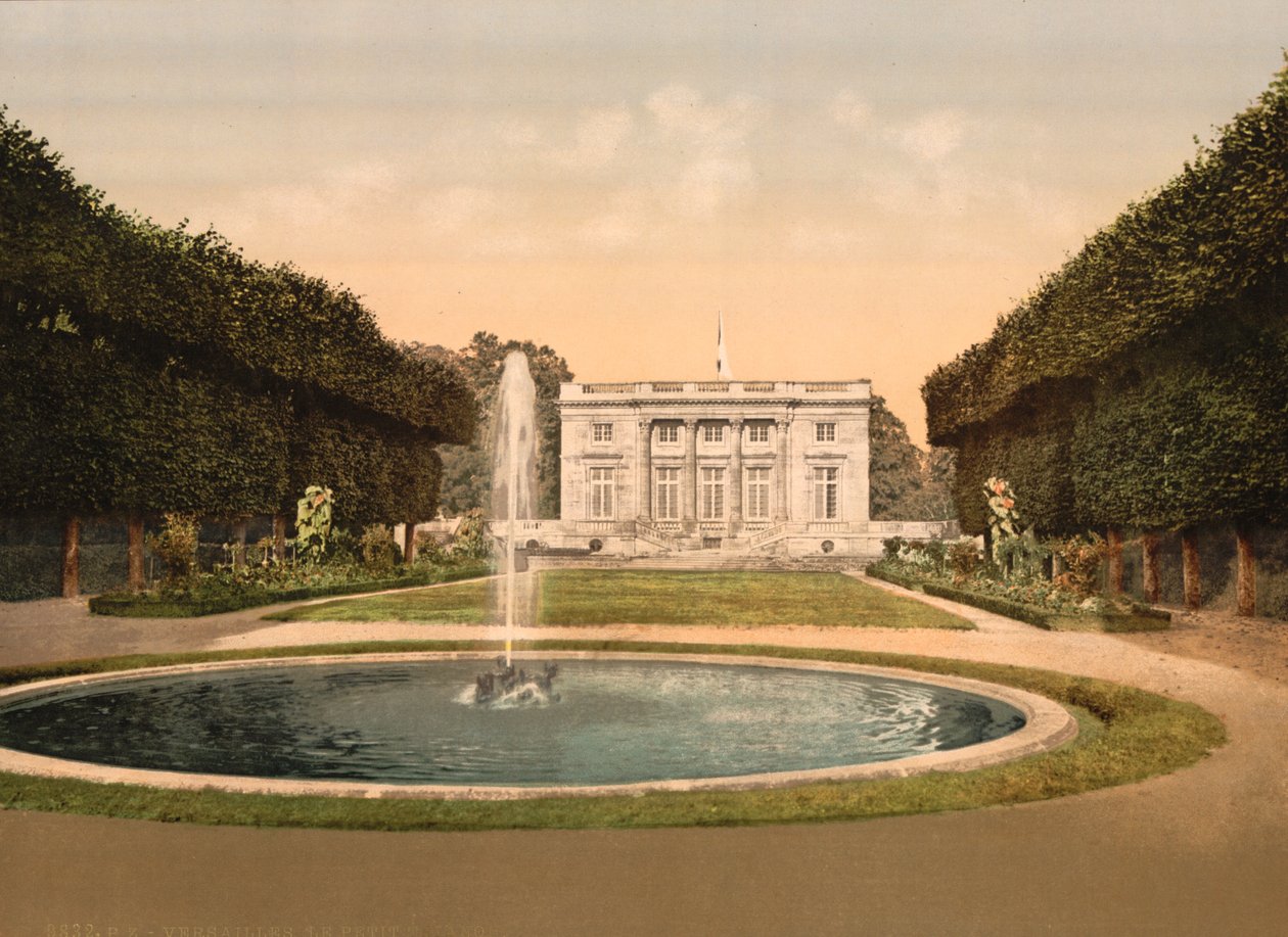 Petit Trianon, Versailles, n. 1890-1900 tekijältä Detroit Publishing Co.