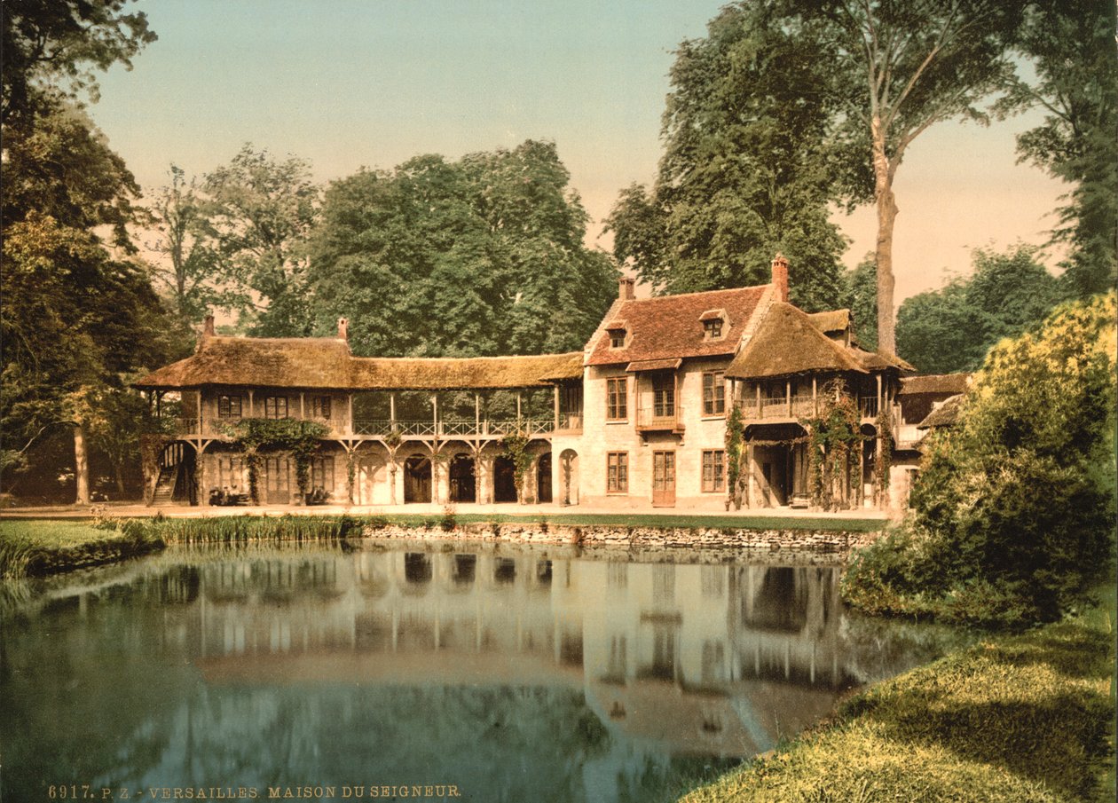 Petit Trianon Park, House of Lord, Versailles, n. 1890-1900 (valokuva) tekijältä Detroit Publishing Co.