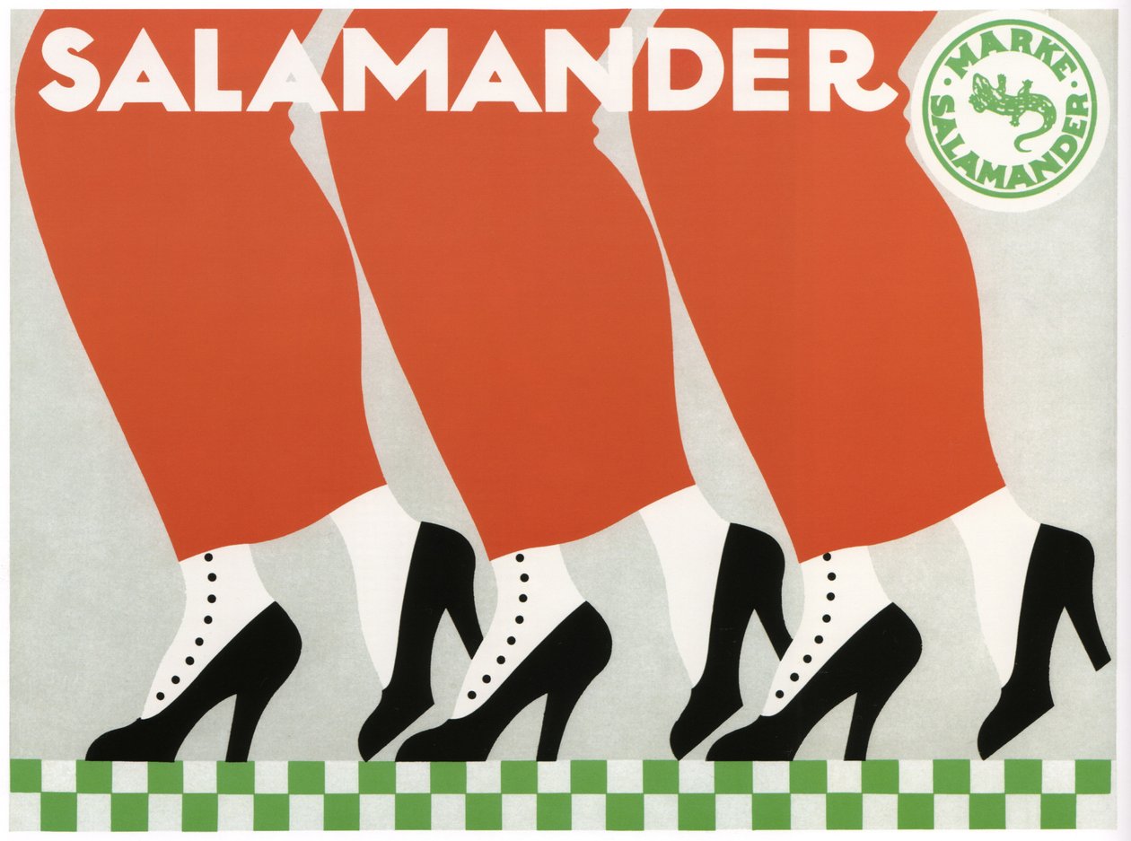 Salamander-kengät, 1912 tekijältä Deutsch