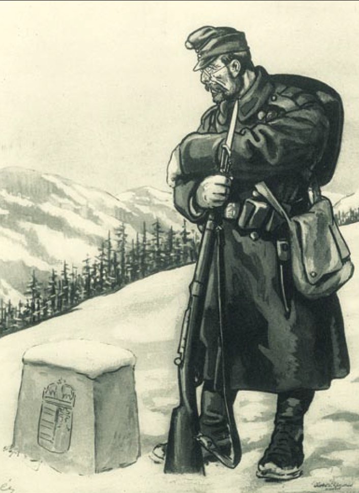 Unkarilainen vartija tekijältä Dezso Ber