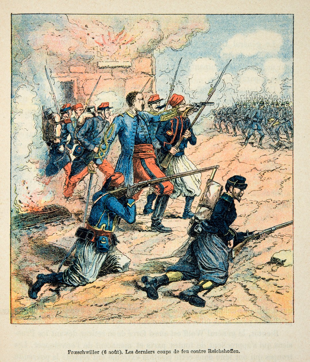 Ranskalaiset ja saksalaiset, vuosien 1870-1871 sodan anekdoottinen historia tekijältä Dick de Lonlay