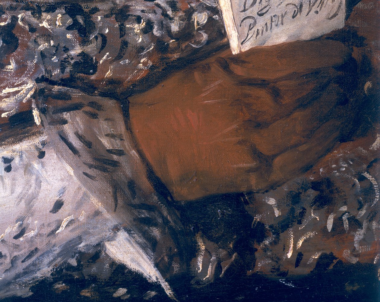 Muotokuva Philip IV:stä (1605-65) Espanjasta ruskeana ja hopeana (yksityiskohta 30755) n. 1631-32 tekijältä Diego Velázquez