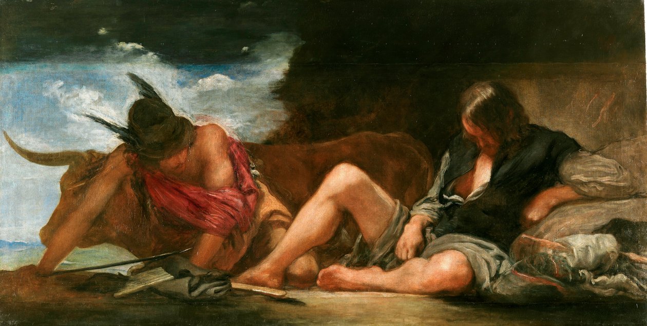 Fábula de Mercurio ja Argos tekijältä Diego Velázquez
