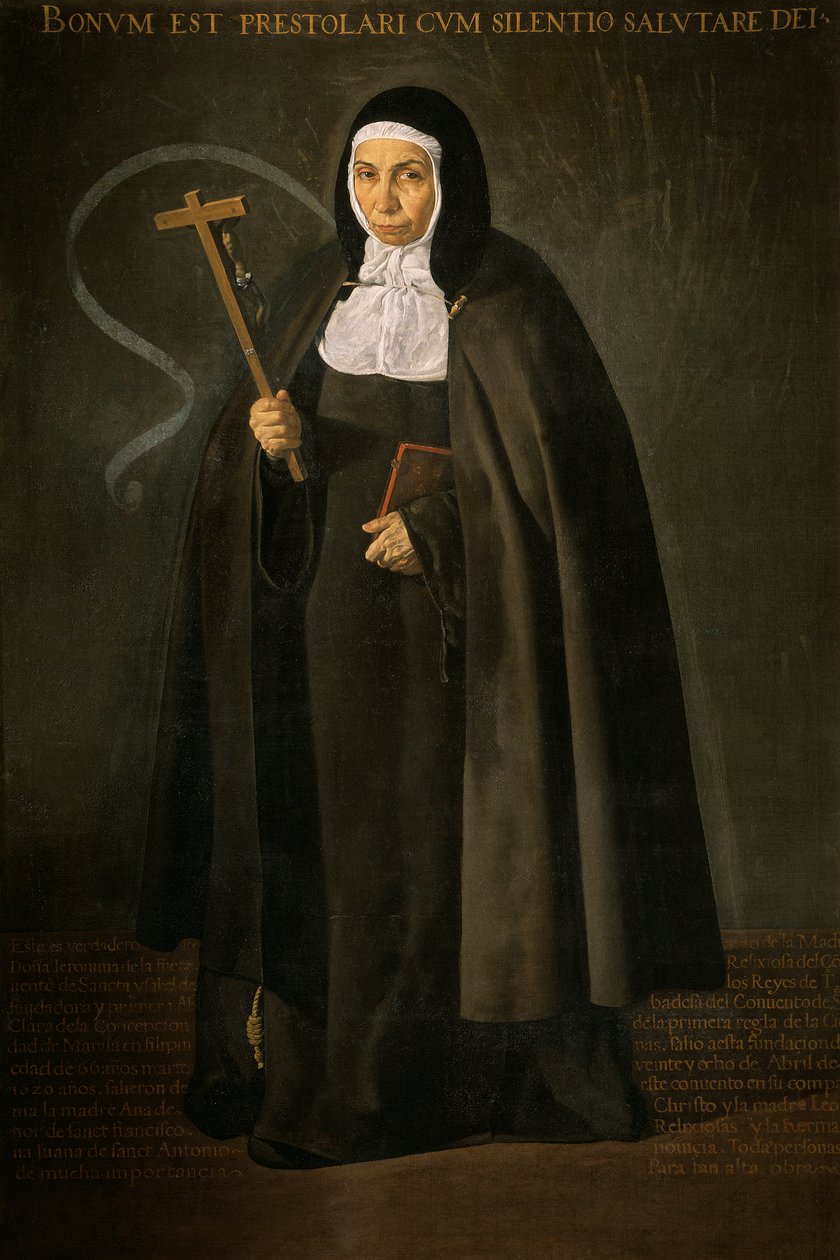 Madre Jerónima de la Fuente tekijältä Diego Velázquez