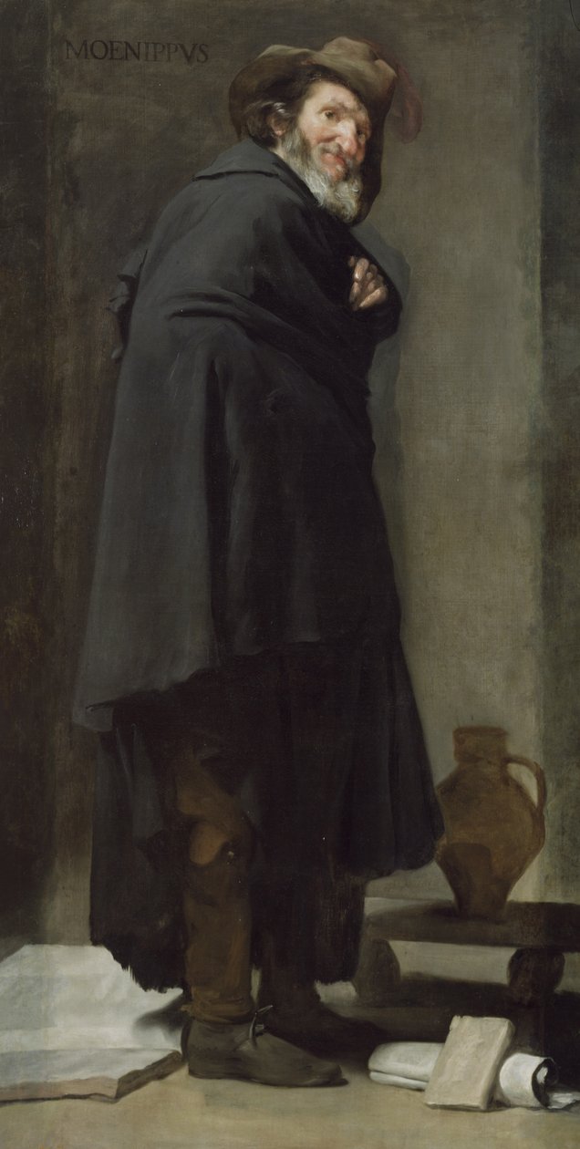 Menippus, 1640 tekijältä Diego Velázquez