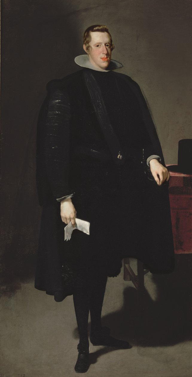 Filippus IV Espanjalainen (1605-65) n. 1626 tekijältä Diego Velázquez