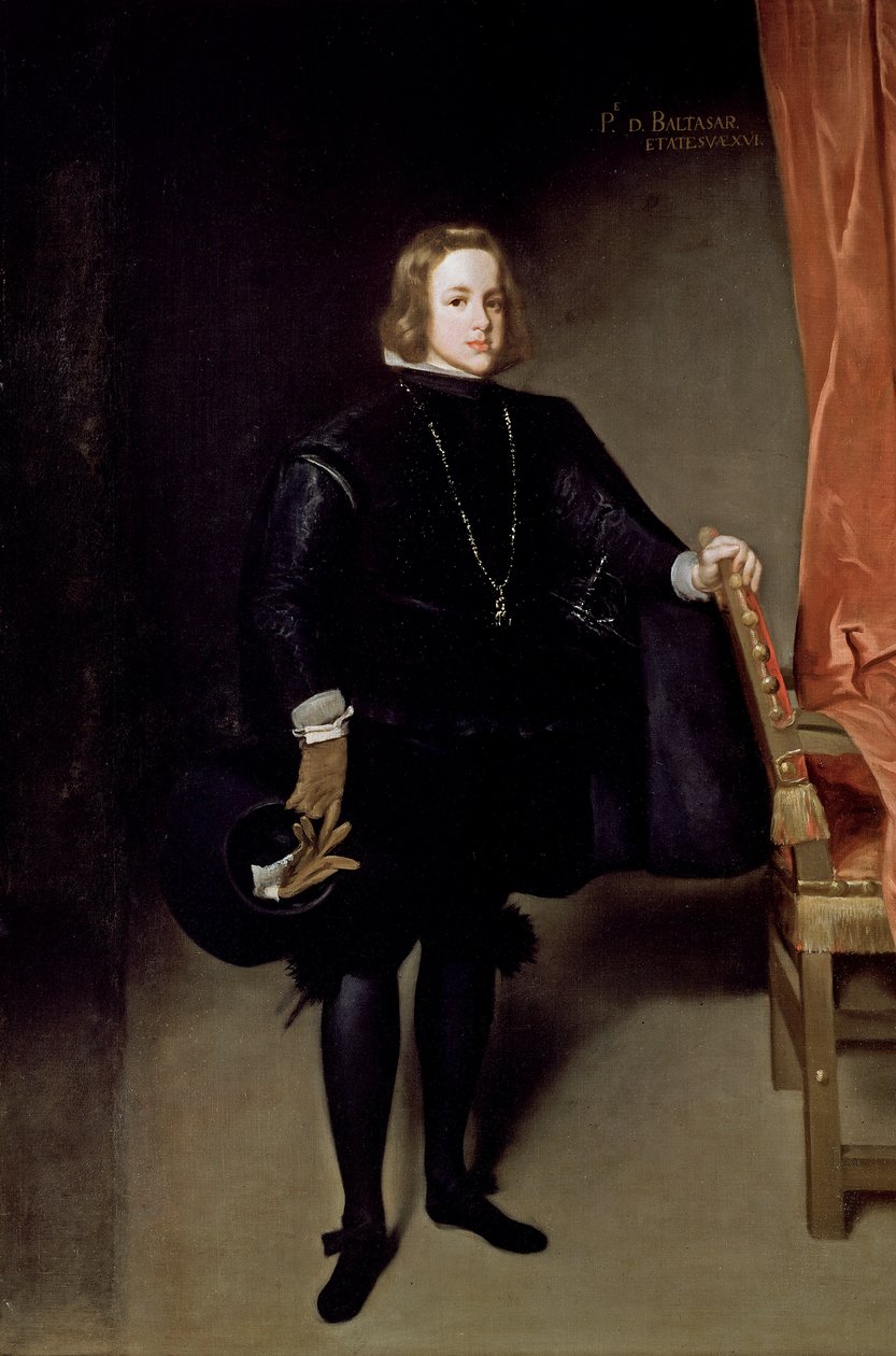 Muotokuva espanjalaisesta Baltasar Carlosista tekijältä Diego Velázquez