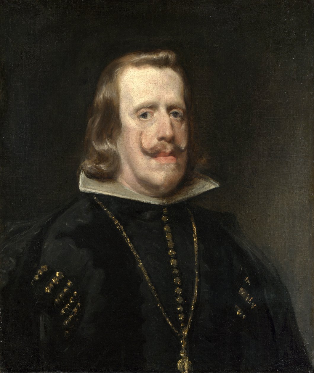 Filippus IV: n muotokuva tekijältä Diego Velázquez