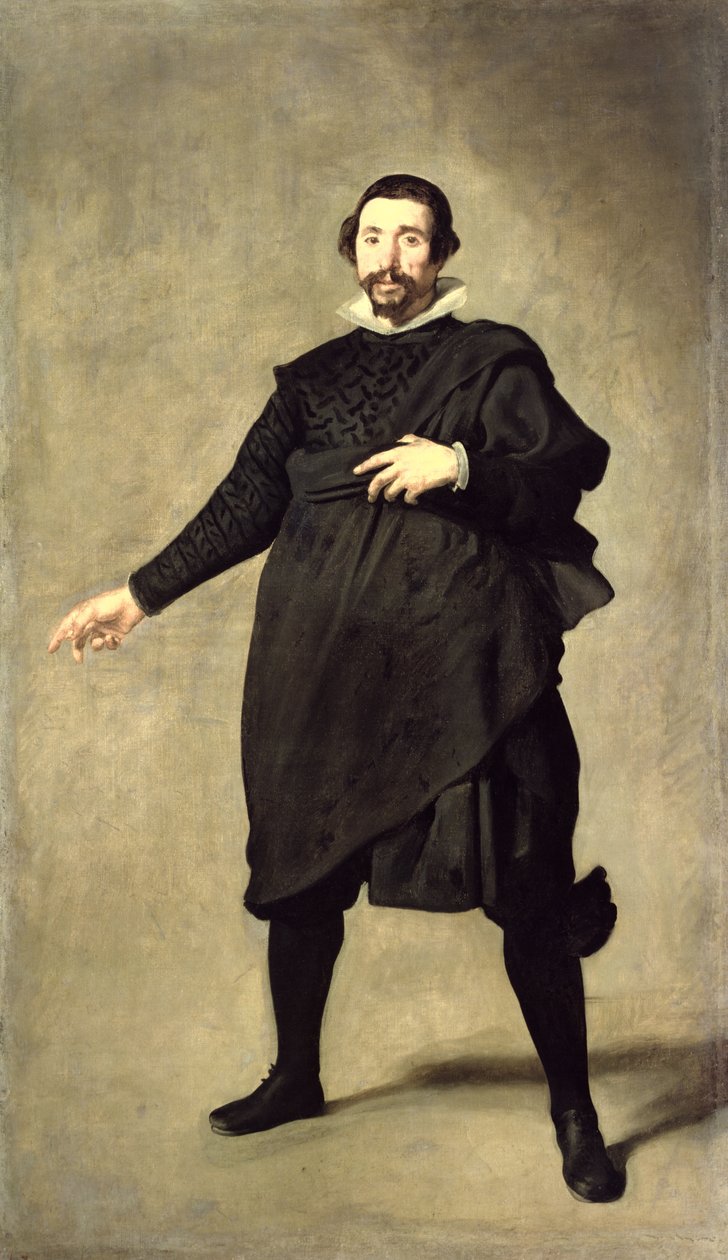 Buffoon Pablo de Valladolidin muotokuva, n. 1632 tekijältä Diego Velázquez