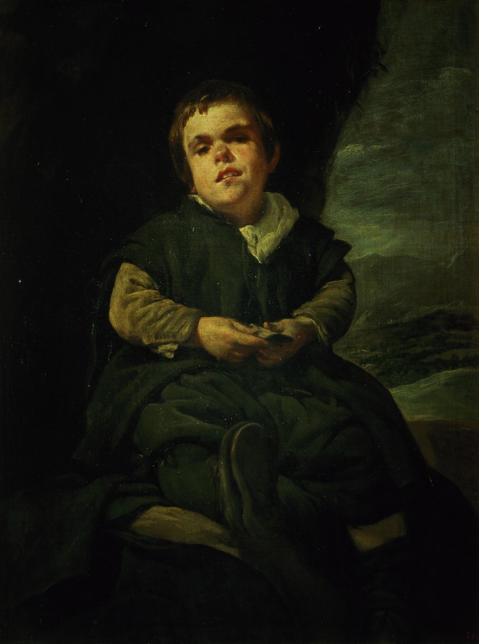 Hovikääpiö, Don Francisco Lezcano nimeltä "El Nino de Vallecas", 1637 tekijältä Diego Velázquez