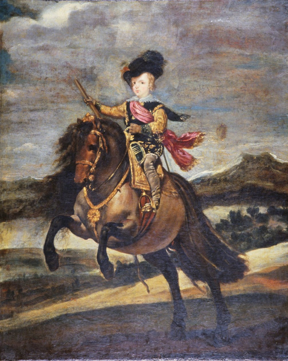 Infante Baltasar Carlos hevosella tekijältä Diego Velázquez