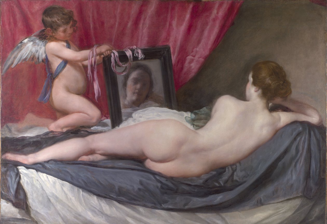 Venus peilissään tekijältä Diego Velázquez