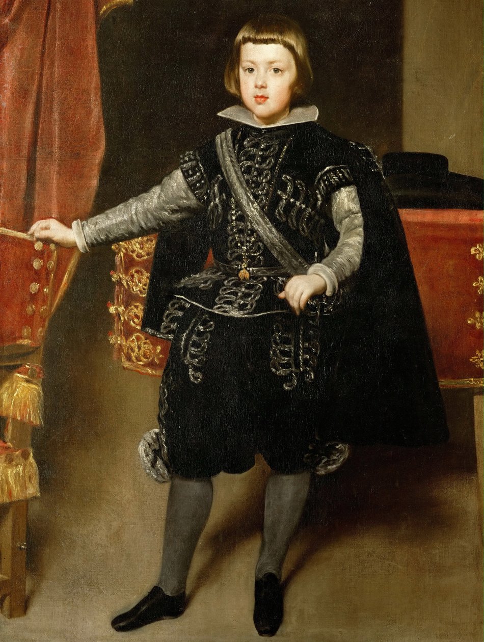 Barokki : Muotokuva lapsesta Balthasar Charles (1629-1646) par Velazquez, Diego (1599-1660), n. 1640. Öljy kankaalle tekijältä Diego Velázquez