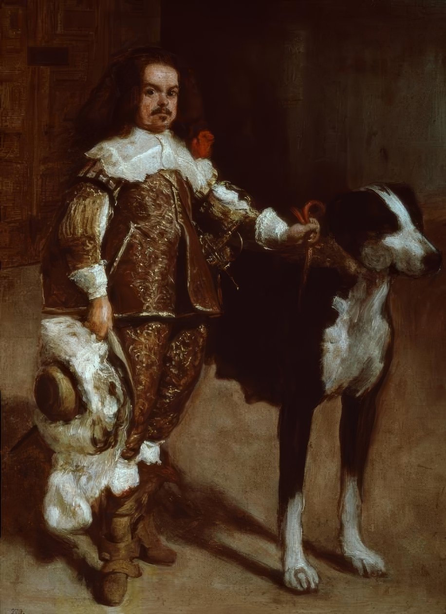 Bildnis eines Zwerges Philipps IV. tekijältä Diego Velázquez
