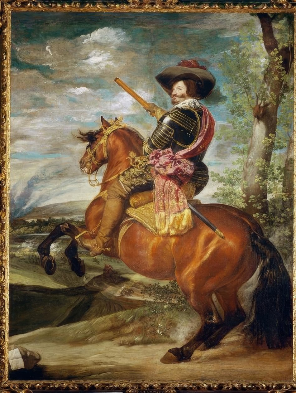 Kreivi Olivares zu Pferden herttua tekijältä Diego Velázquez