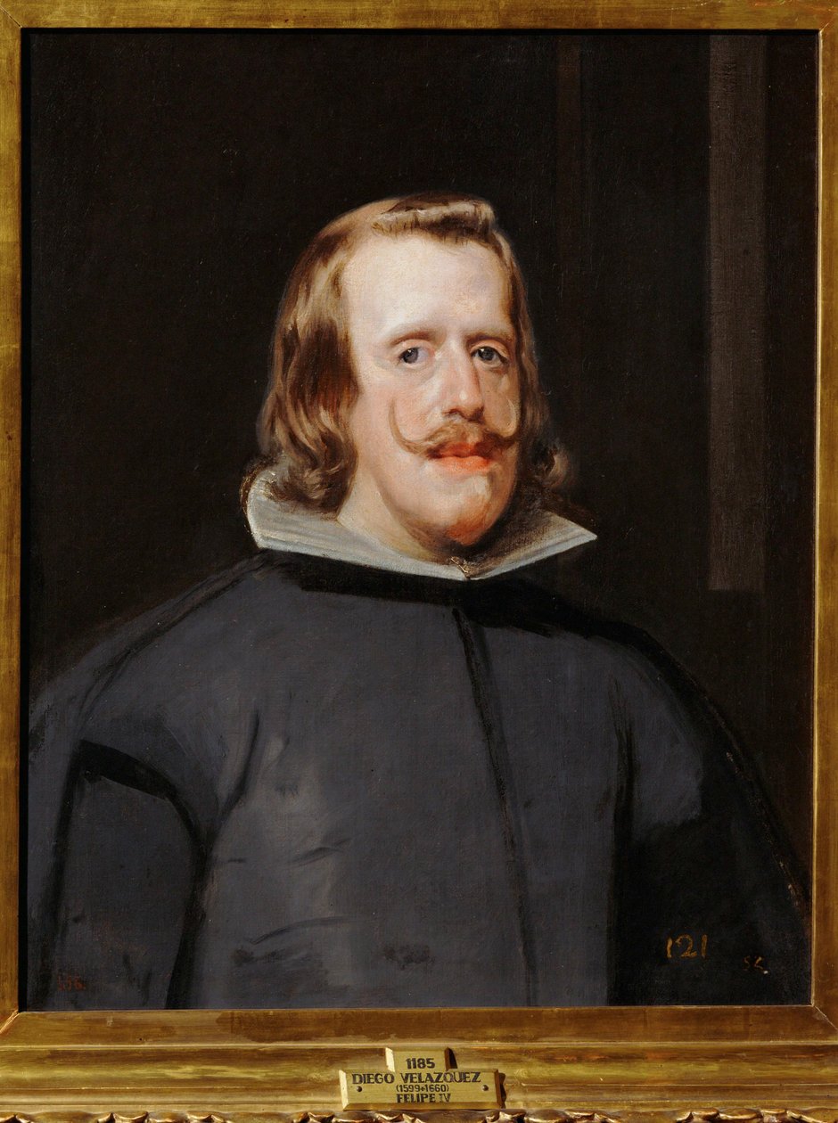 Espanjan kuningas Felipe IV ... (maalaus kankaalle) tekijältä Diego Rodriguez de Silva y Velazquez