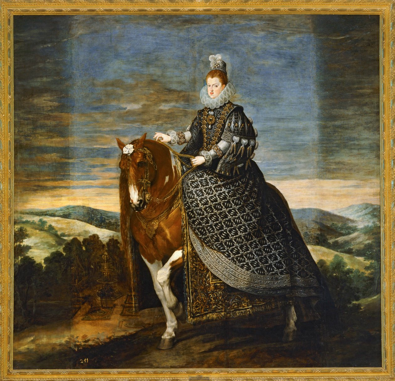 Margarete Itävallan tekijältä Diego Rodriguez de Silva y Velazquez