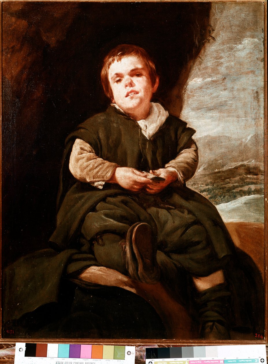 Muotokuva Don Francisco Lezcanosta, Espanjan hovin kääpiöstä (öljy kankaalle tekijältä Diego Velázquez
