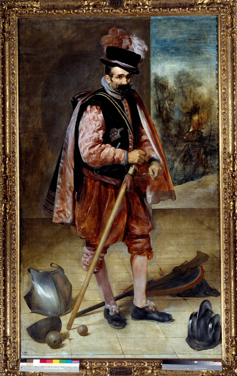 Itävallan Don Juanina tunnetun narrin muotokuva. Diego Rodriguez de Silvan ja Velasquezin (1599-1660) maalaus tekijältä Diego Velázquez