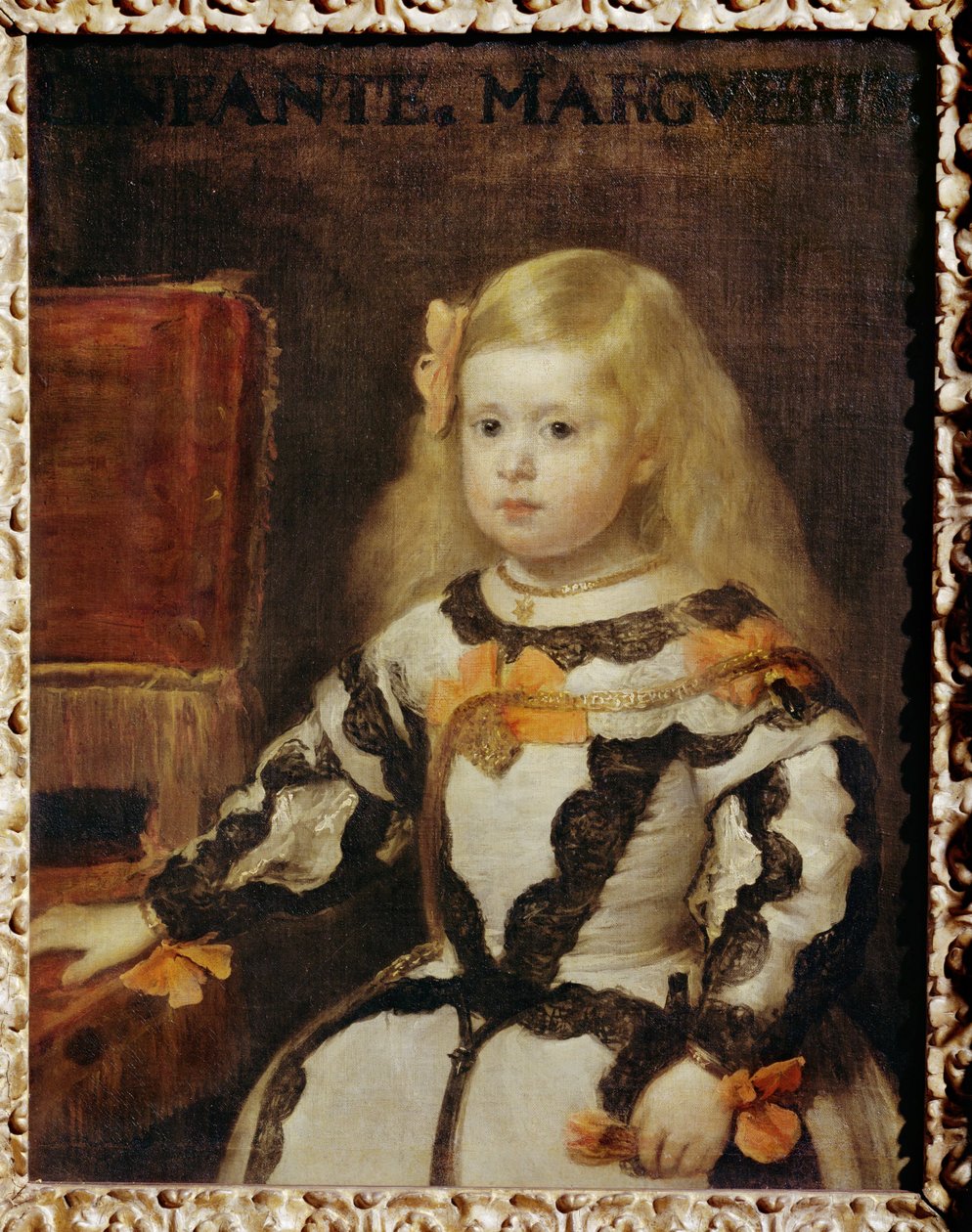 Muotokuva Espanjan kuninkaan Felipe IV:n tyttärestä, infanta Margarita Teresasta ... tekijältä Diego Rodriguez de Silva y Velazquez