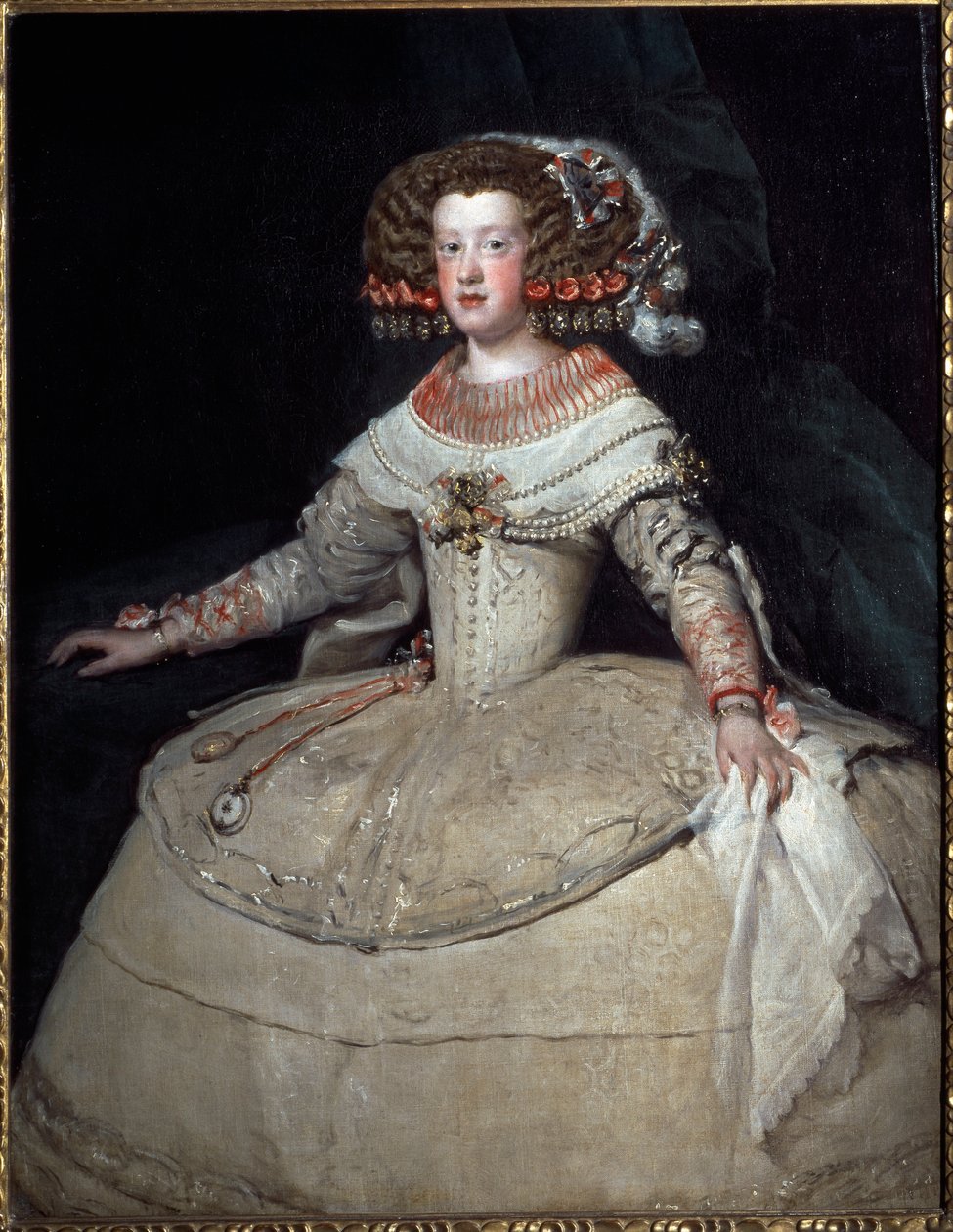 Espanjalaisen Maria Theresan muotokuva tekijältä Diego Velázquez