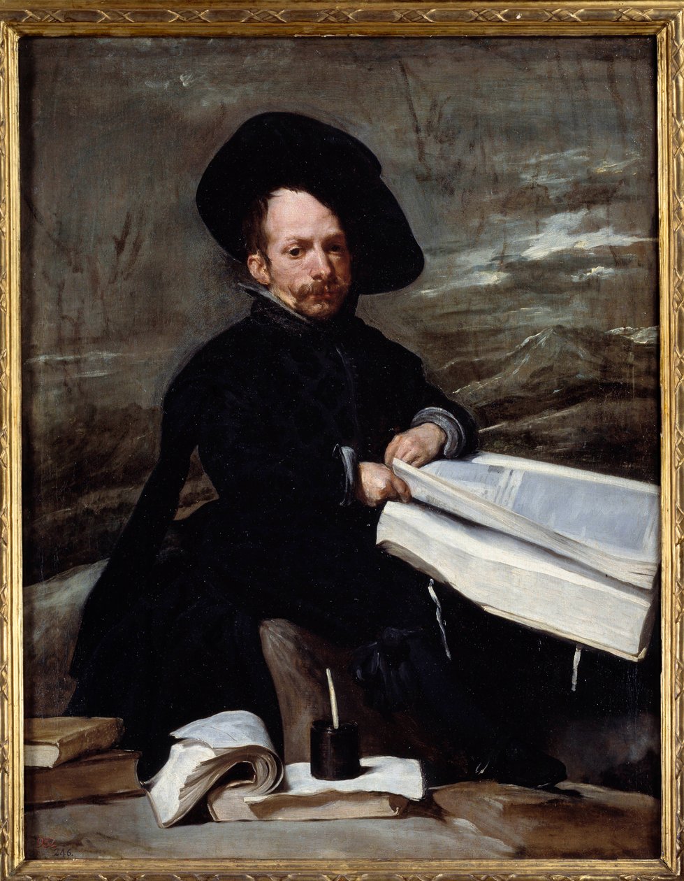 Hullun muotokuva Diego de Acedo sanoo serkku. Diego Rodriguez de Silvan ja Velasquezin (1599-1660) maalaus tekijältä Diego Velázquez