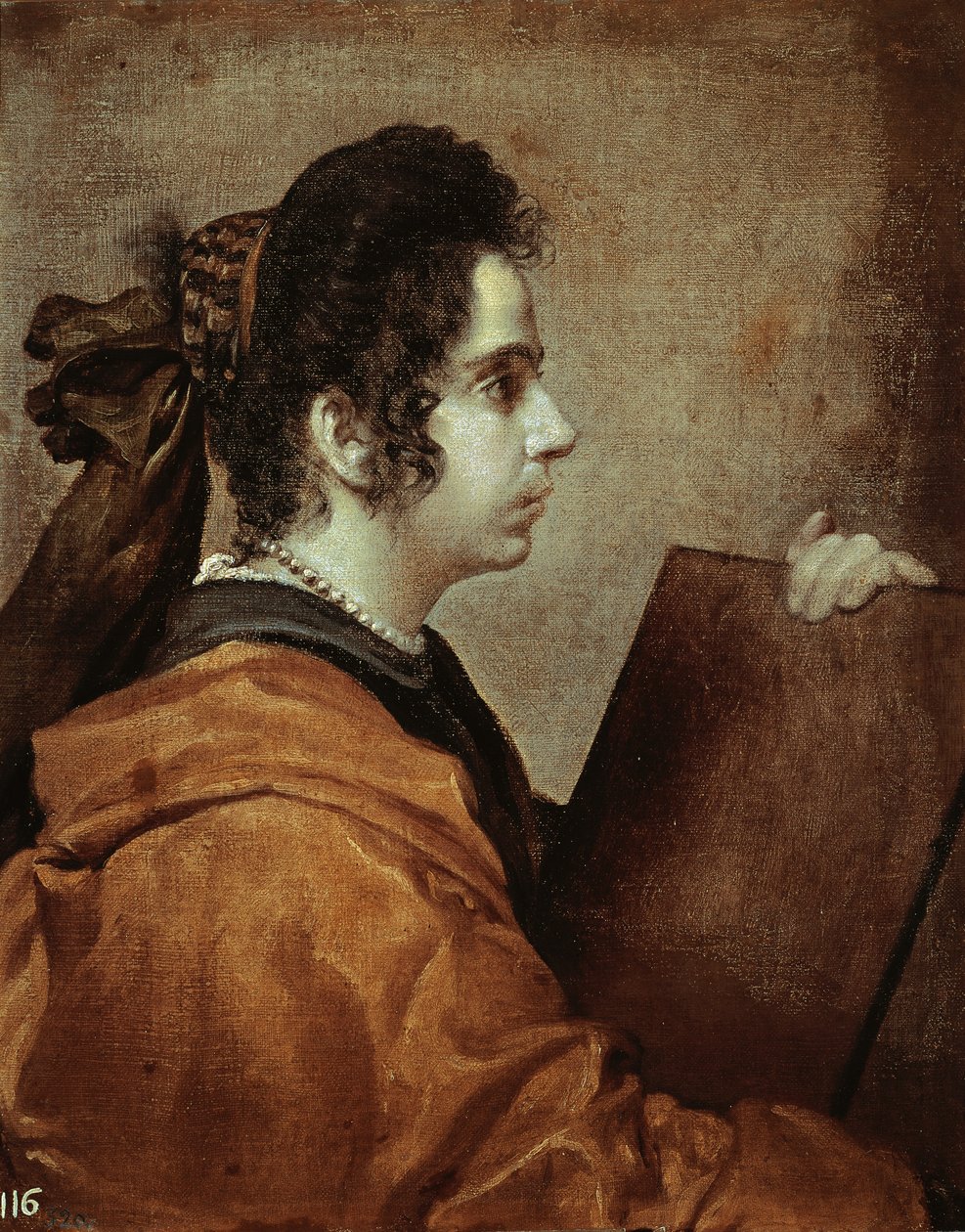 Sibilla (Juana Pacheco), n. 1632 (öljy kankaalle) tekijältä Diego Rodriguez de Silva y Velazquez