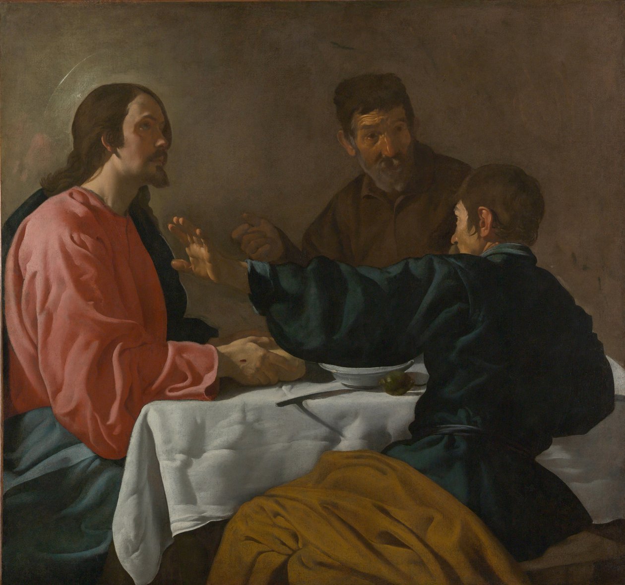 Ehtoollinen Emmauksessa tekijältä Diego Velázquez