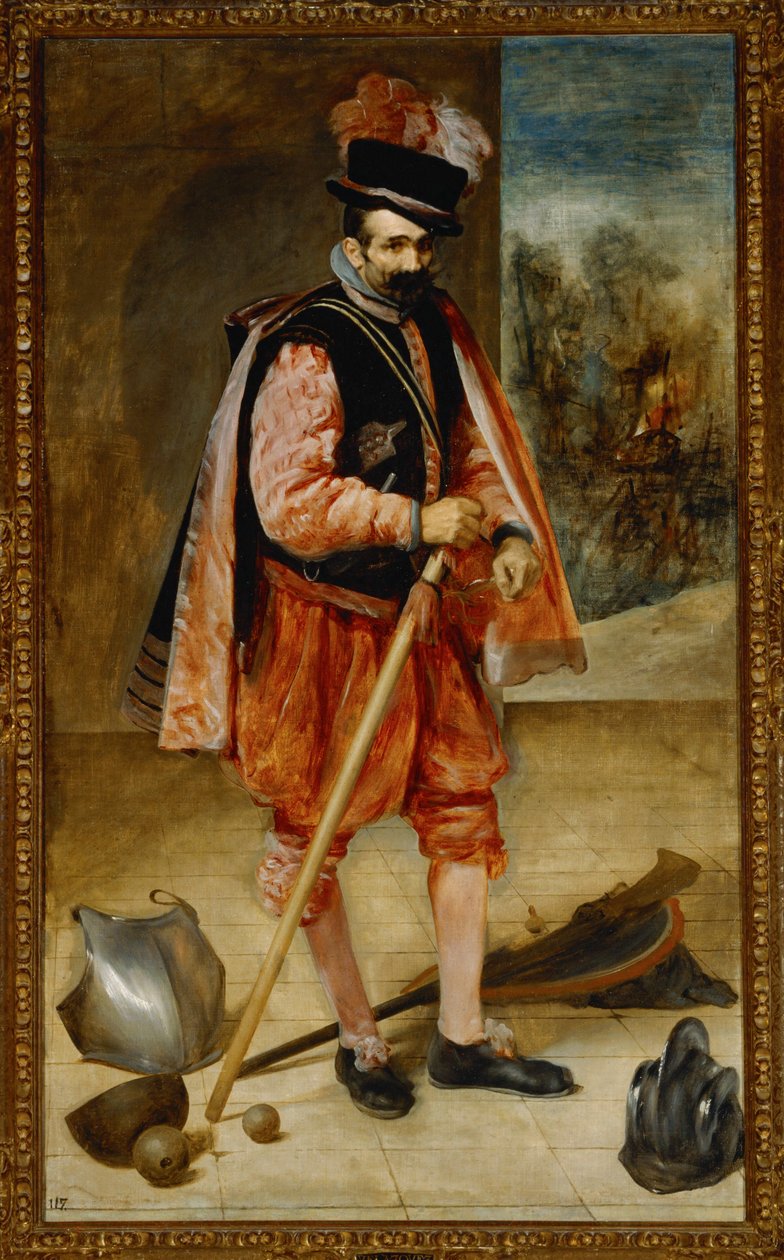 Narri, joka tunnetaan nimellä Don Juan de Austria ... (maalaus kankaalle) tekijältä Diego Rodriguez de Silva y Velazquez