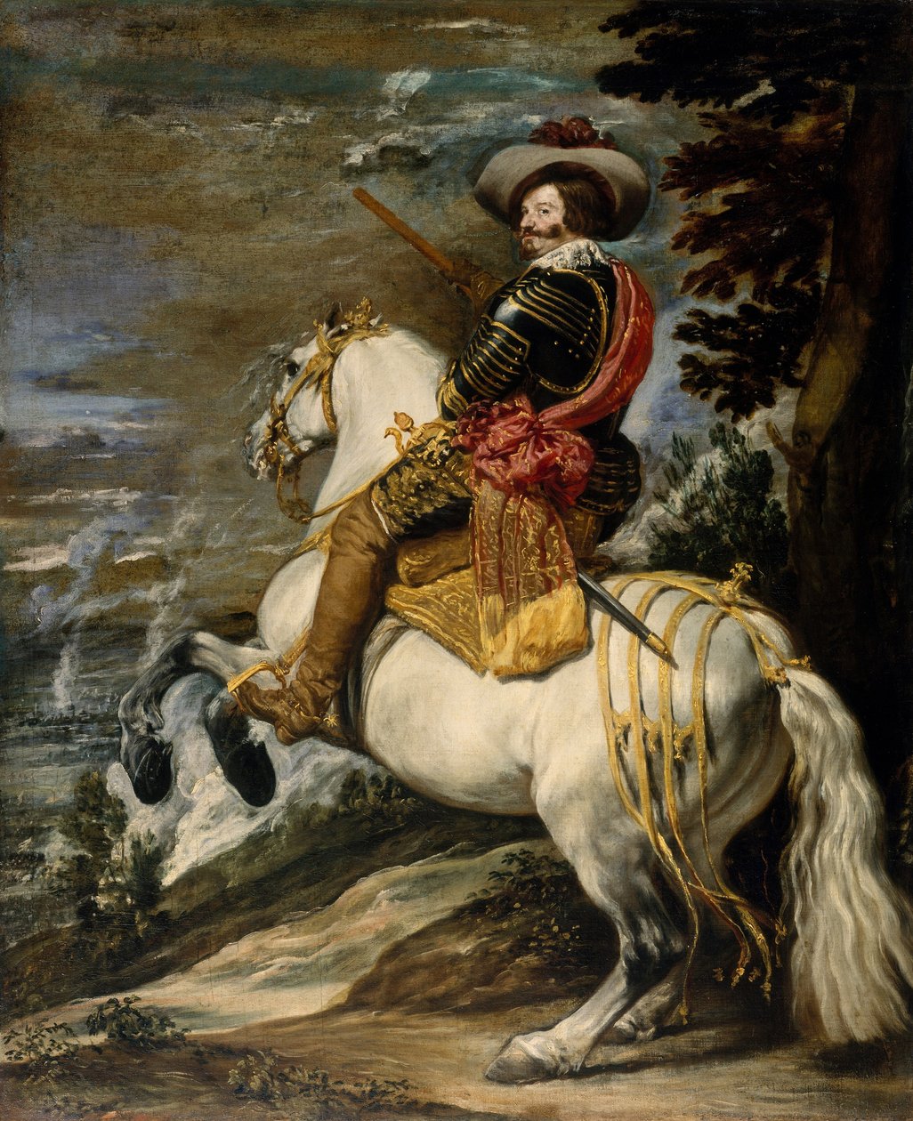 Don Gaspar de Guzman, Olivaresin kreiviherttua, n. 1635 tekijältä Diego Velázquez