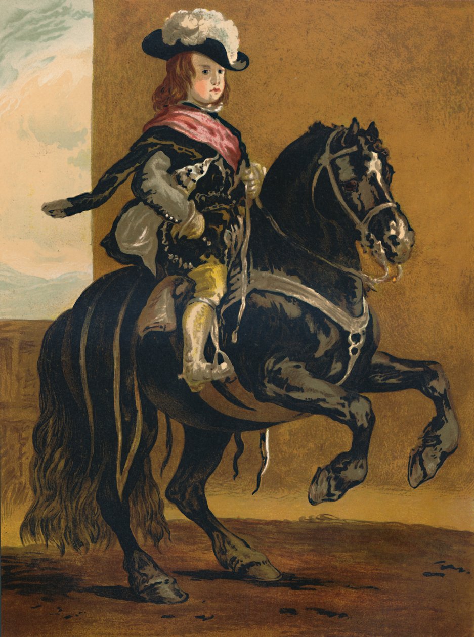La Haute Ecolen oppilas - Don Balthazar, Espanjan Infante, c1640, c1879. tekijältä Diego Velázquez
