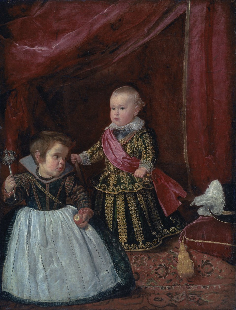 Don Baltasar Carlos ja kääpiö tekijältä Diego Velázquez