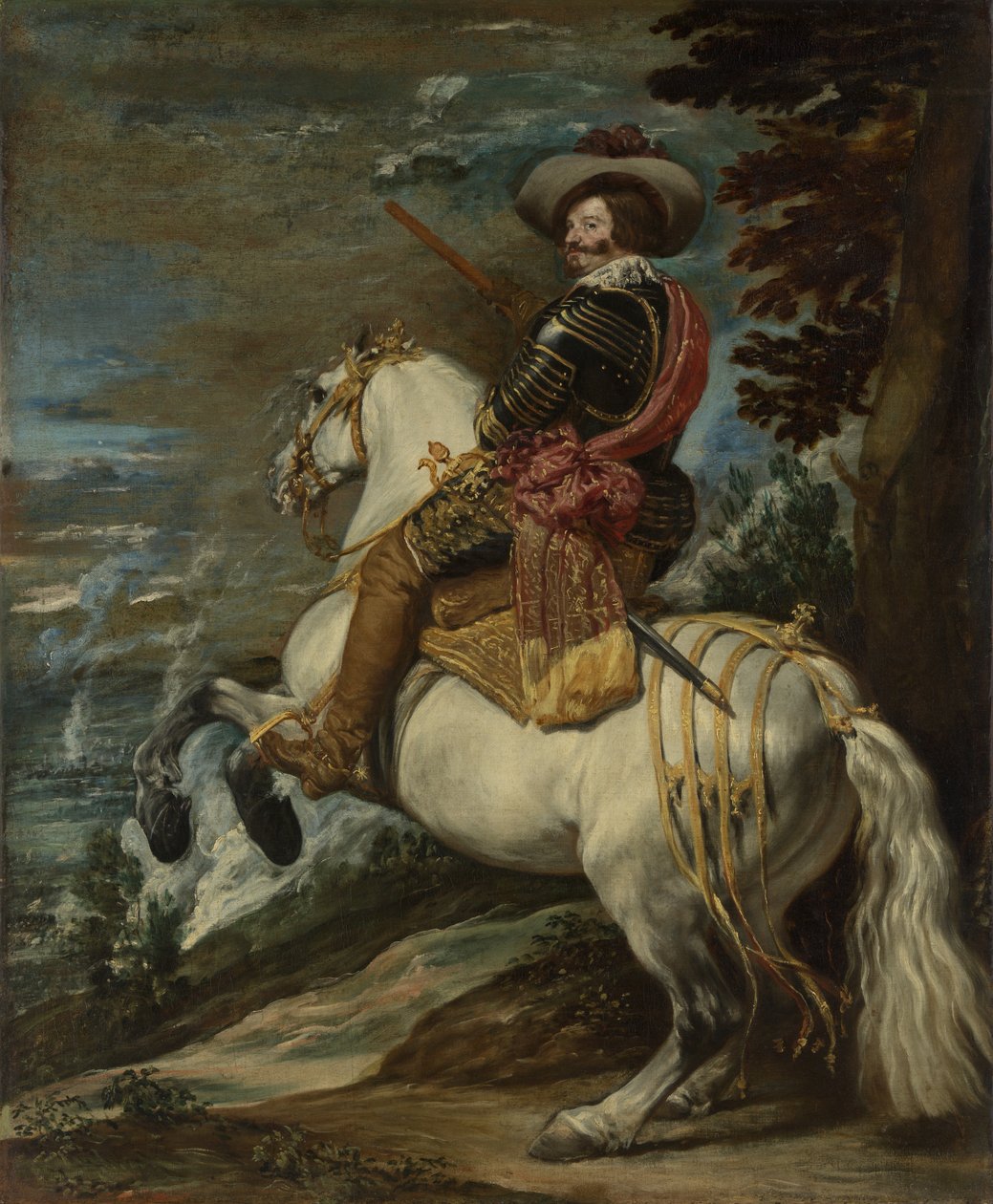 Don Gaspar de Guzmán 1587-1645, Olivaresin kreiviherttua, n. 1635. tekijältä Diego Velázquez