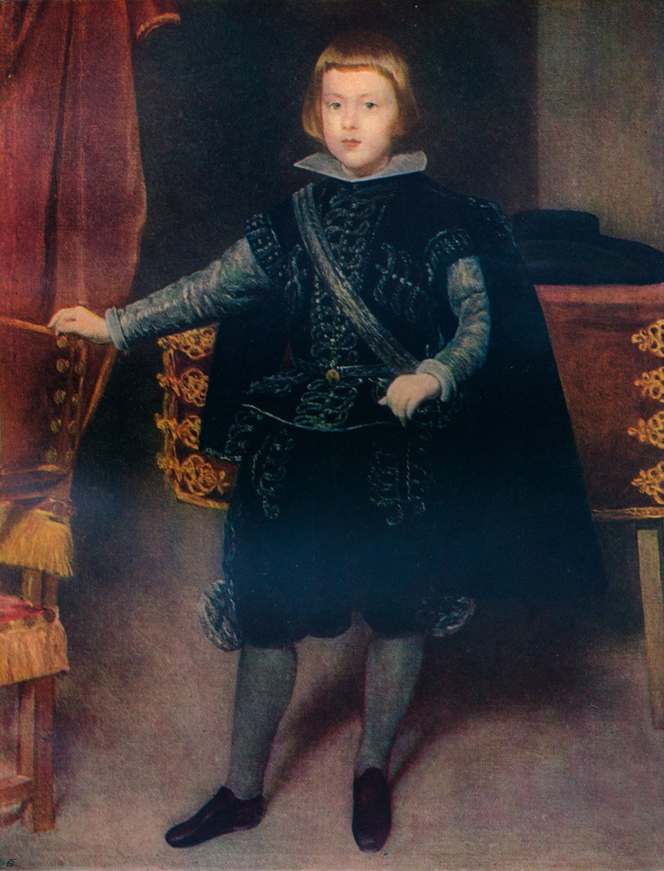 Infant Baltasar Carlos 1629-1646, 1639 c1927 tekijältä Diego Velázquez