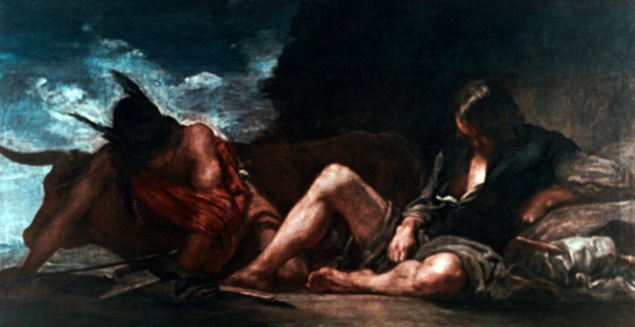 Mercury ja Argus, c1659. tekijältä Diego Velázquez