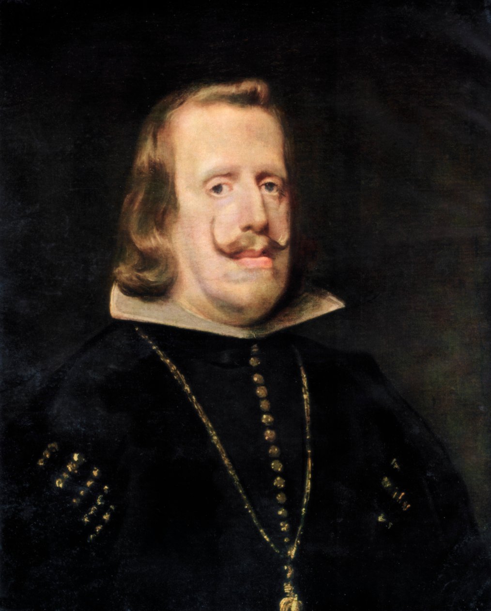 Philip IV Espanjalainen, c1656, 1933 tekijältä Diego Velázquez