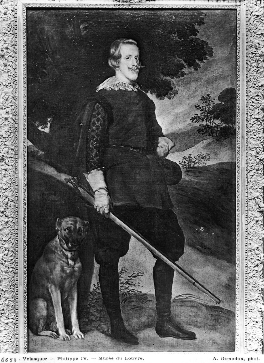 Muotokuva Philip IV:stä (1605-65) Espanjan kuningas kuin metsästäjä, 1632-36 tekijältä Diego Velázquez