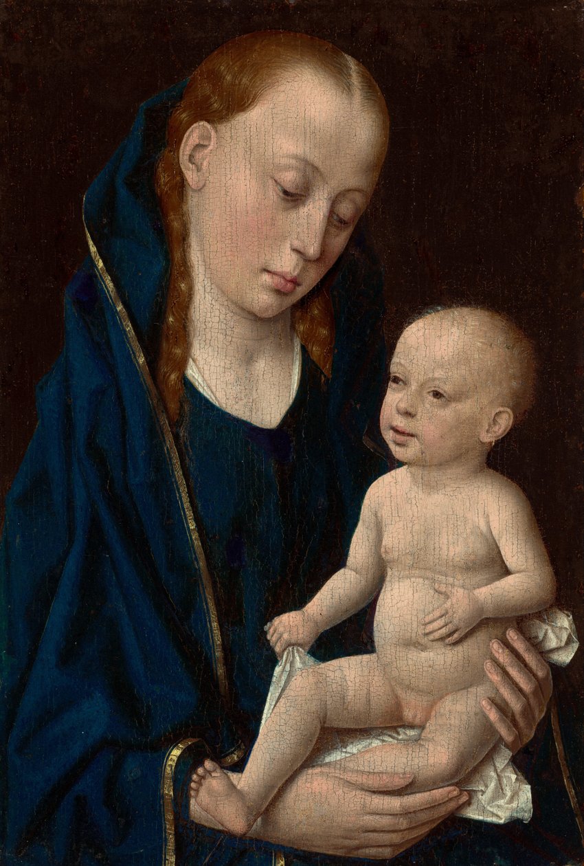 Madonna ja lapsi, n. 1465. tekijältä Dieric Bouts
