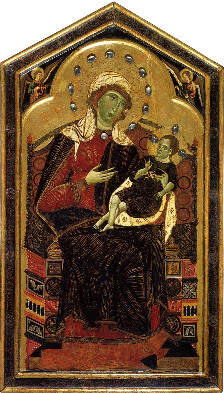 Madonna ja lapsi, noin 1262 tekijältä Dietisalvi di Speme