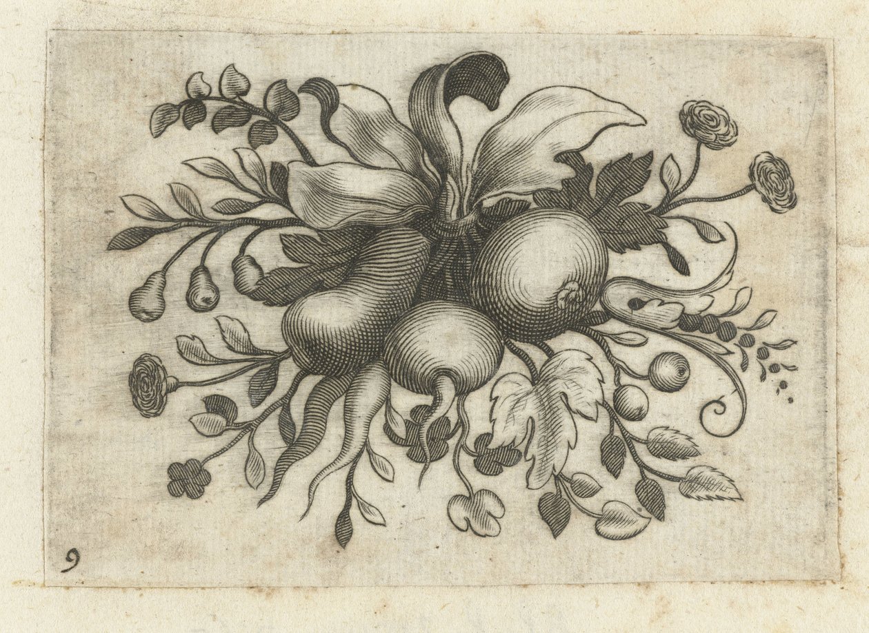 Festoen van Vrutten Matkustamiseen hyödyllinen pieni hedelmäkirja (sarjan nimi) tekijältä Dietrich Krüger (attributed to)